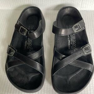 Tatami by Birkenstock black sandals